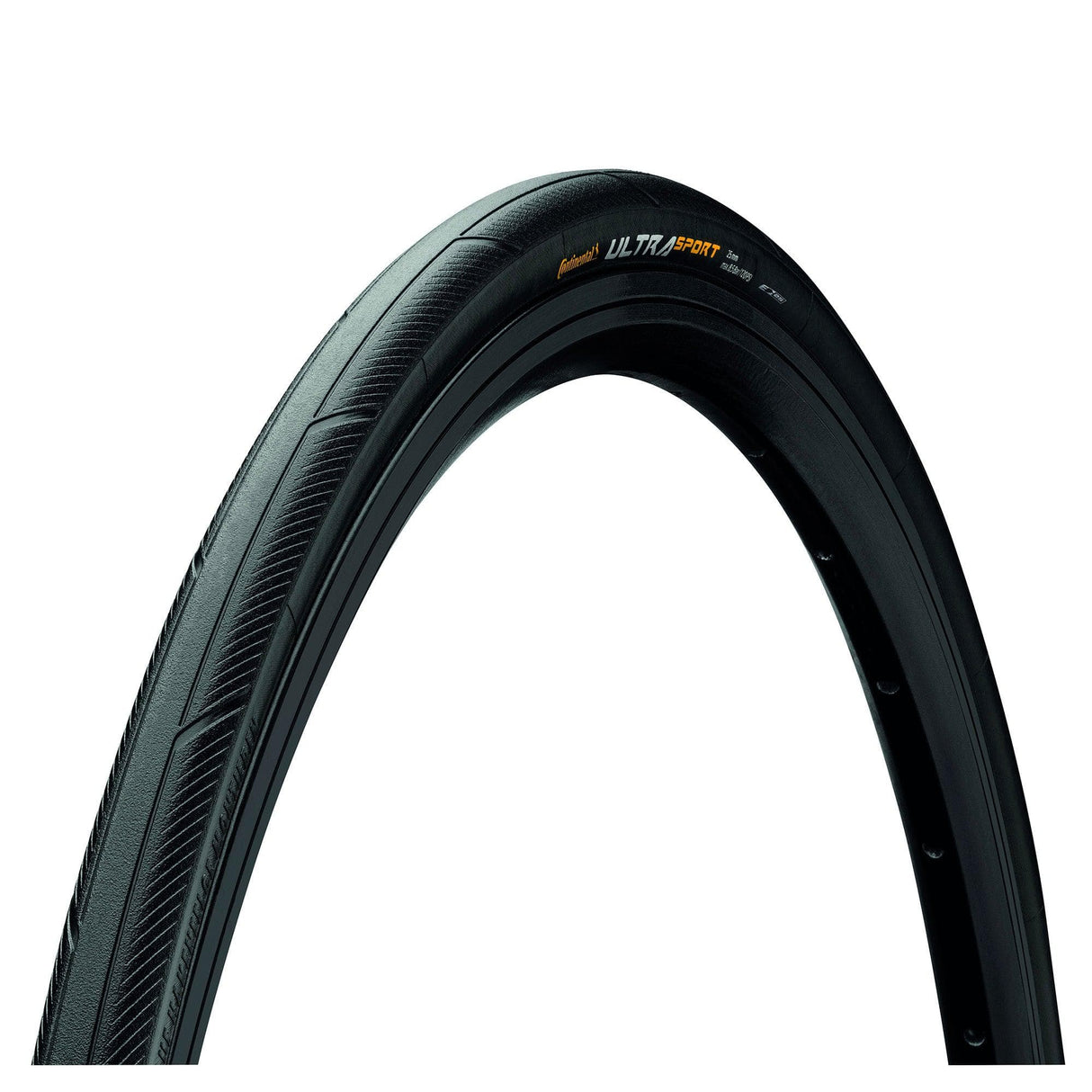 Continental Ultra Sport Iii Tyre - Foldable Puregrip Compound: Black/Black 700X23C