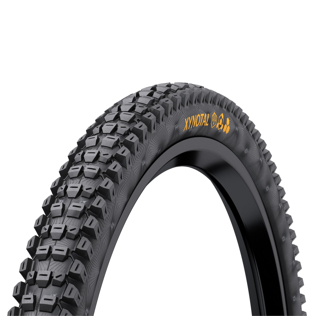 Continental Xynotal Enduro Tyre - Soft Compound Foldable 2022: Black & Black 27.5X2.40"