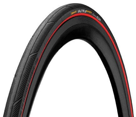 Continental 28" | 700 x 23C 23-622 Ultra Sport III black/rot foldable skin Performance