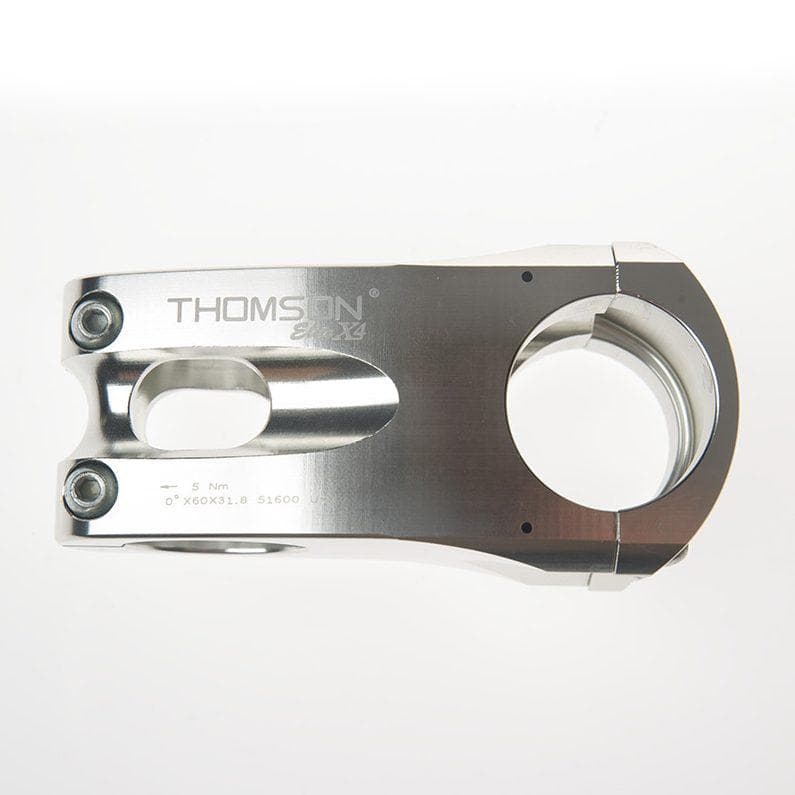 Thomson Elite Stem X4 Silver 0 x 60 x 31.8