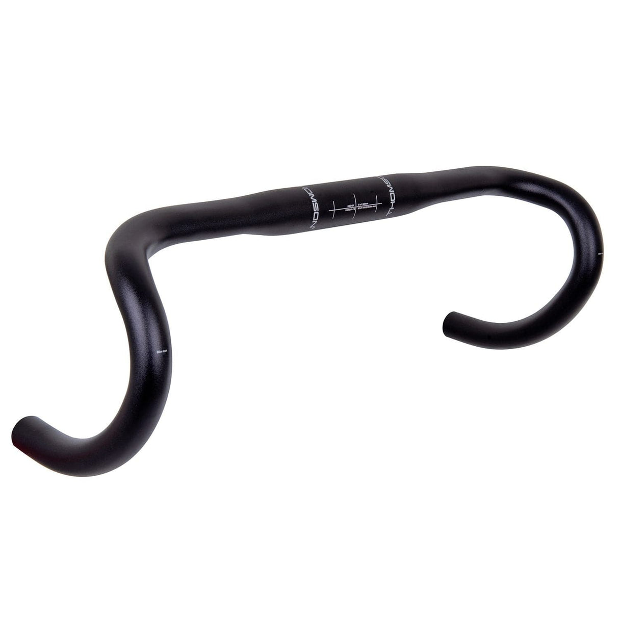 Thomson Alloy Road Drop Bar Aero Top 31.8 x 40cm