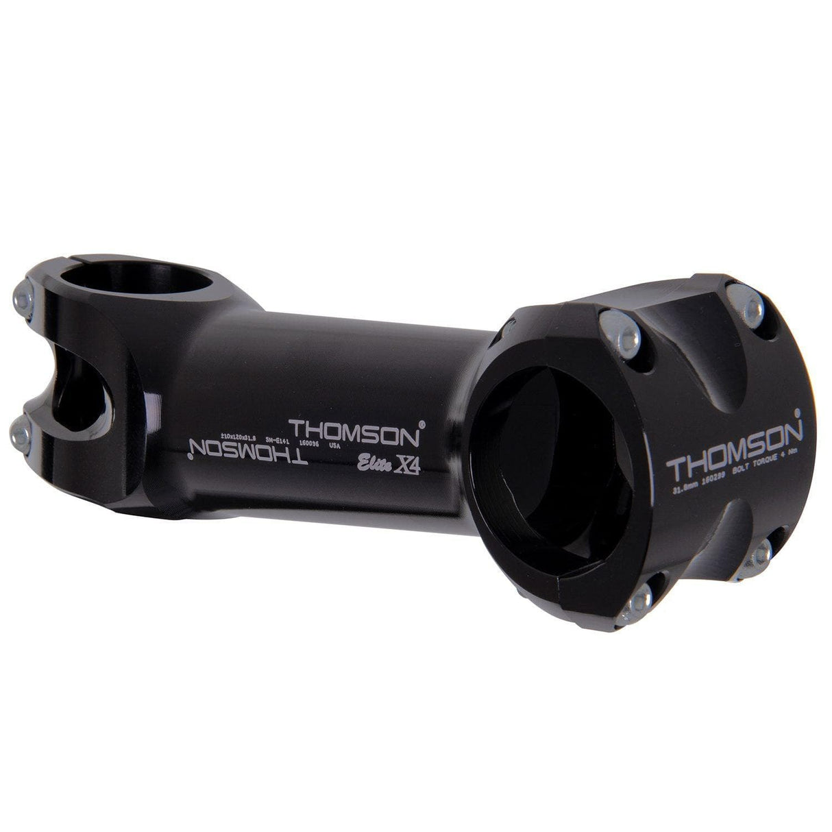 Thomson Elite Stem X4 Black 0 x 100 x 31.8