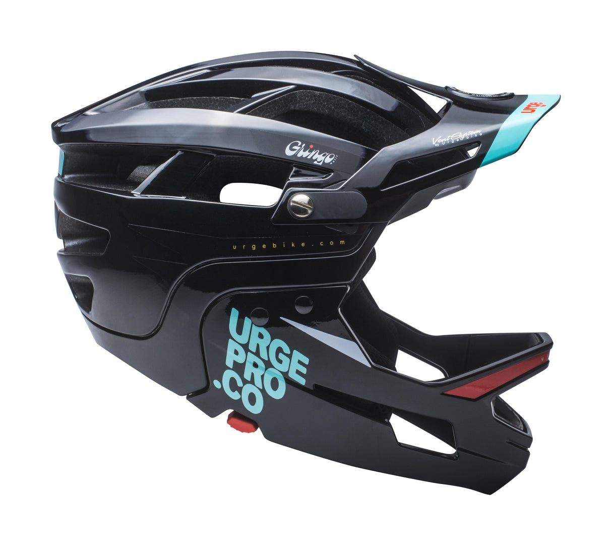 Urge Gringo de la Pampa Full Face Helmet (Black, L/XL, 58-60cm)