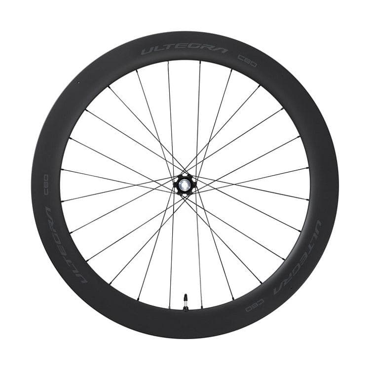 Shimano Ultegra WH-R8170-C60-TL 700c Disc Carbon Clincher 60mm - 12x100mm - Front