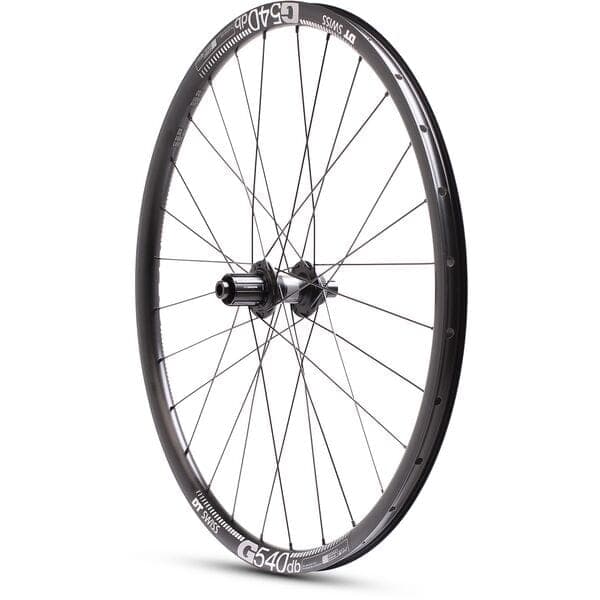 M Part Wheels Gravel Rear Wheel DT 370 CL Hub TA 142x12mm G 540 Rim TLR black 27.5 inch