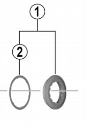 Shimano Spares CS-HG800-11 lock ring and spacer – BikeParts.co.uk