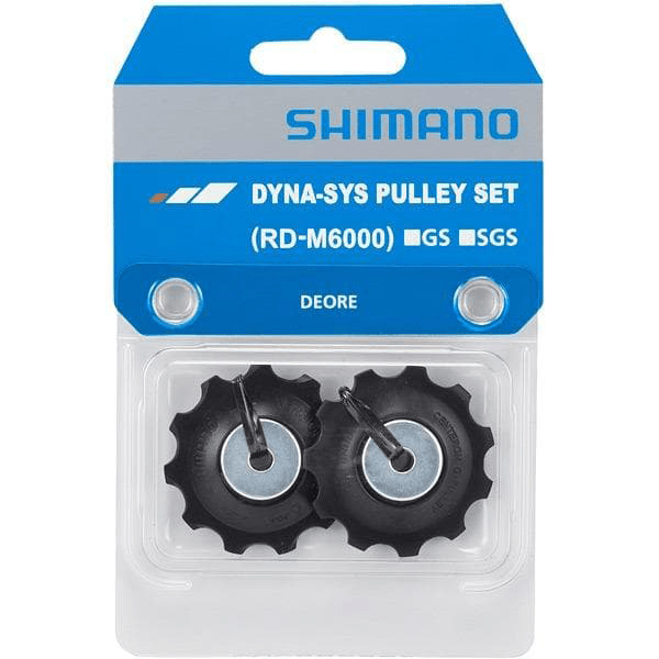 Shimano Spares Deore RD-M6000 tension and guide pulley set; GS