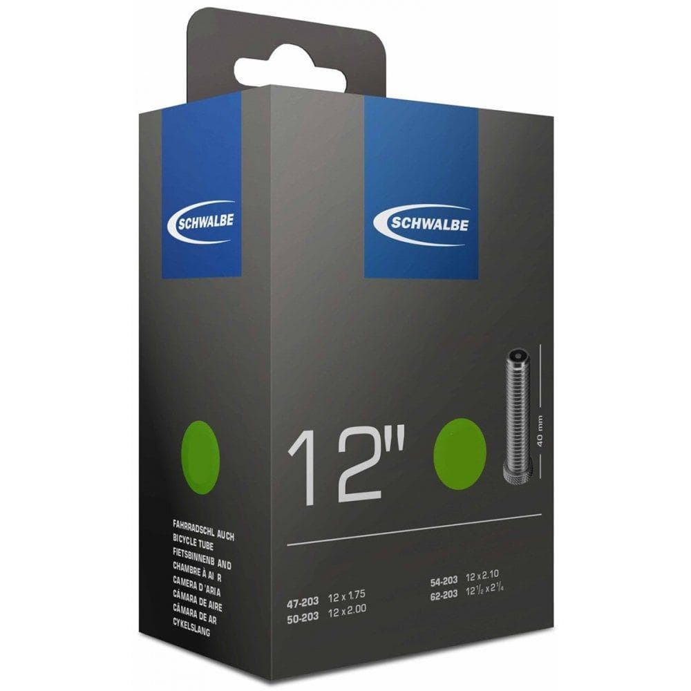 Schwalbe Av Schrader Tube - 700c x 38c / 29 x 17.5-2.4 / 27.5 x 2 (AV19) - Black