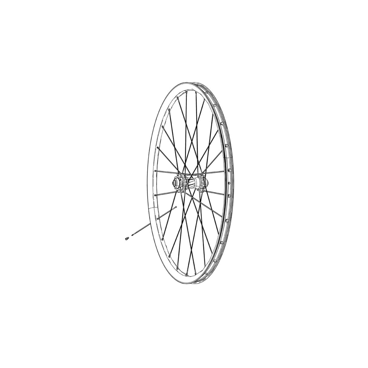 Zipp Spokes And Nipples 3-Pack Cx-Ray J-Bend Tcs External: Black 216Mm