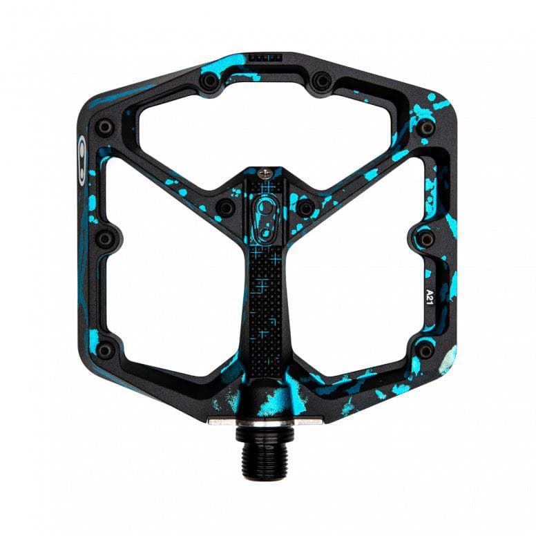 Crankbrothers Stamp 7 - Black/Blue - Large