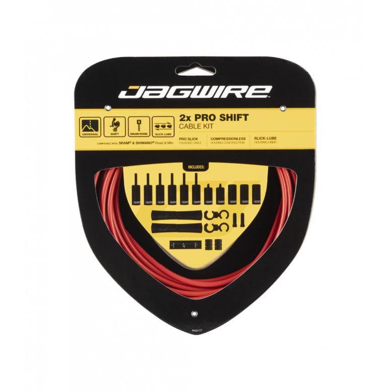 Jagwire Pro Shift Kit 2x - Red