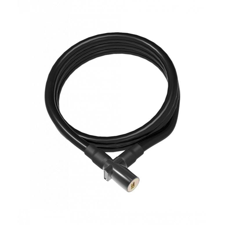 OnGuard Lightweight Coil Cable Lock - Black - 120cm