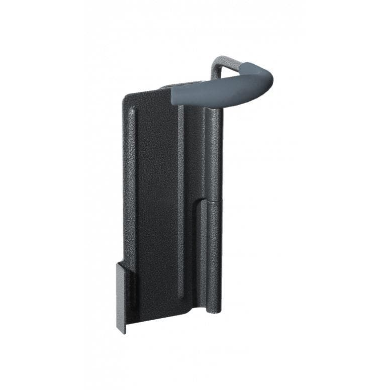 Delta Hinged single bike hook - Black