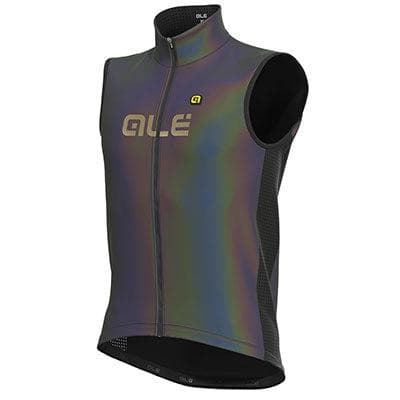 Ale Clothing Reflective Iridescent Shell Gilet XS