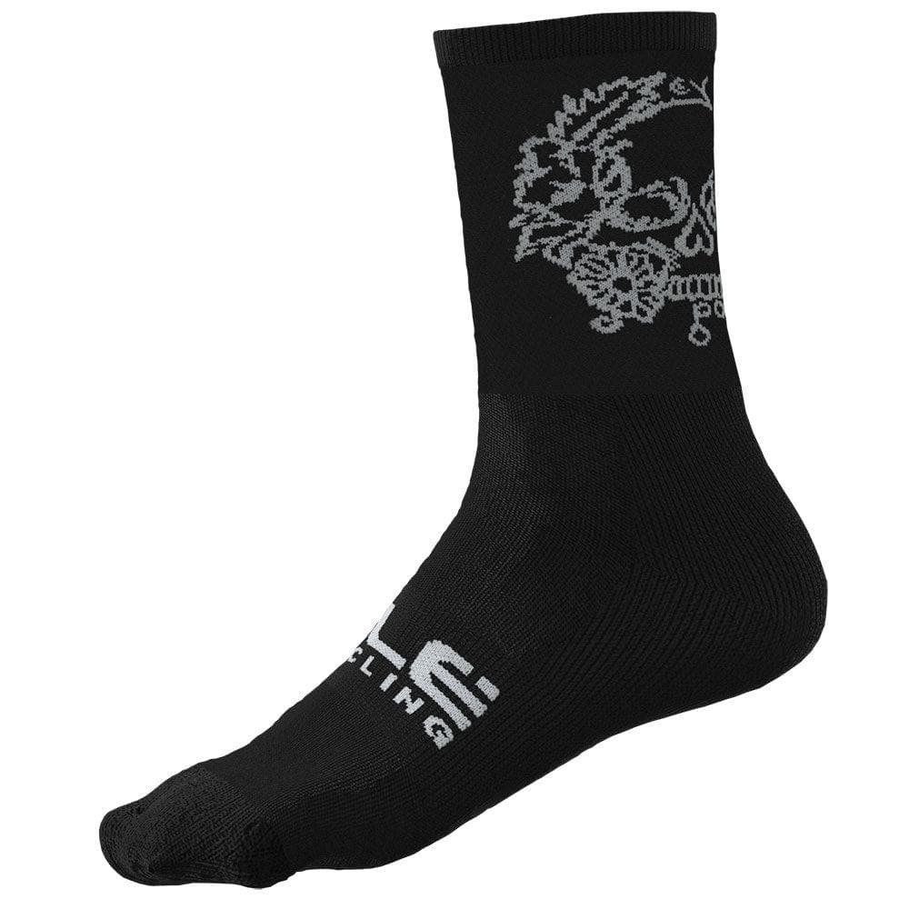 Ale Clothing Skull Q-Skin 16cm Socks M