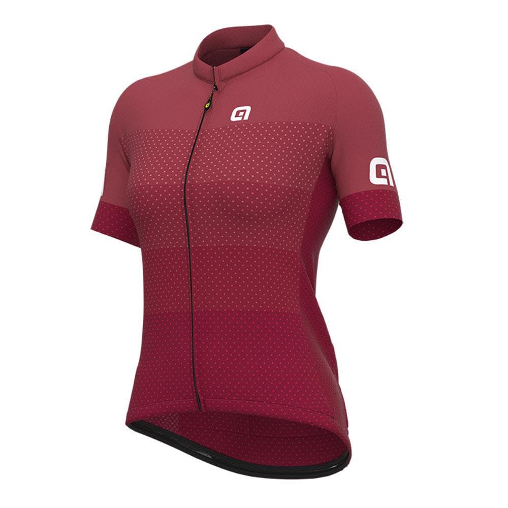 Ale Clothing Level Pragma Short Sleeved Womens Jersey Bordeaux XL