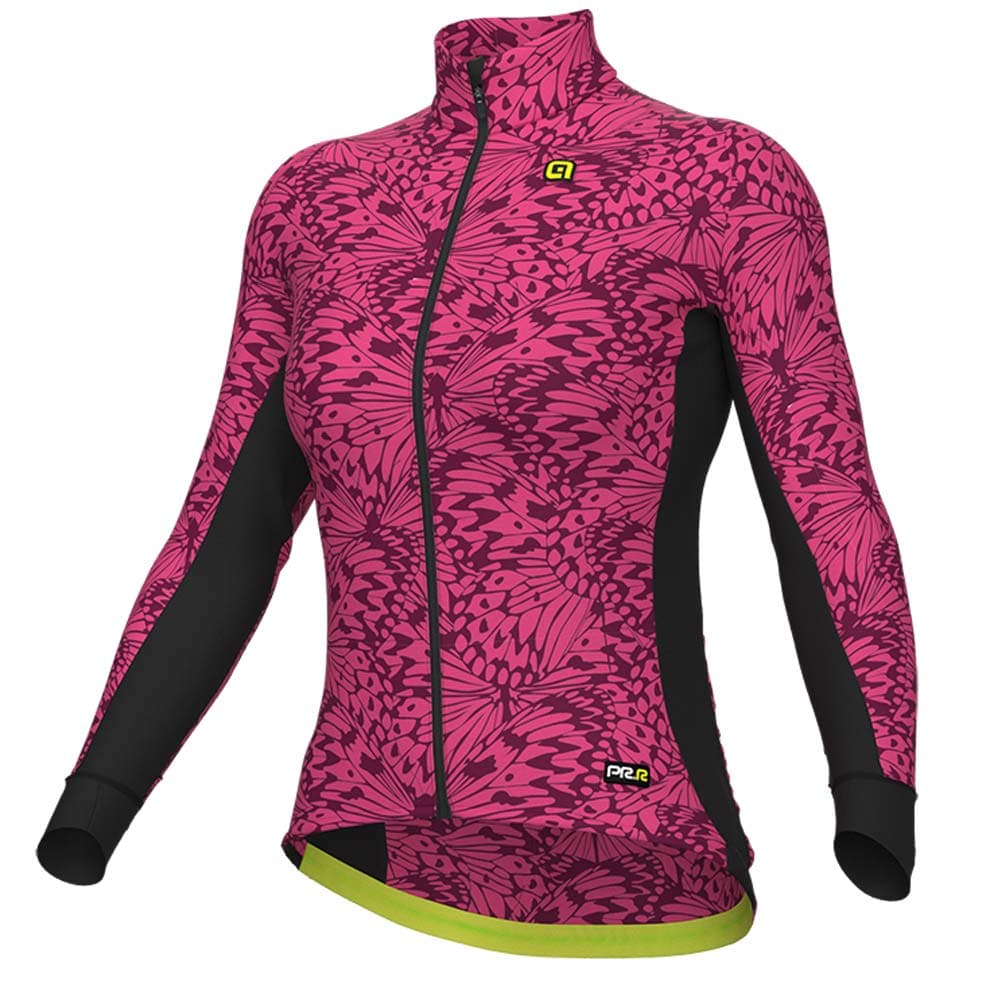 Ale Clothing Papillon PR-E Womens Long Sleeved Jersey  L Pink