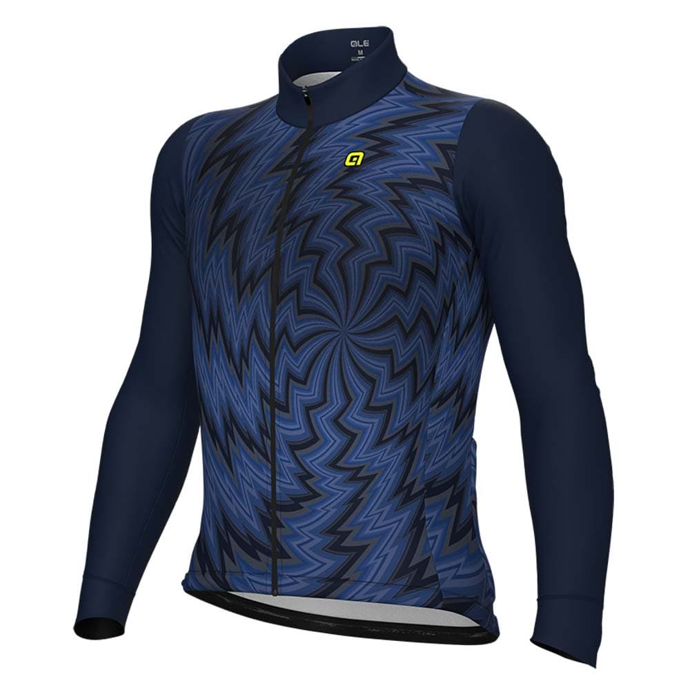 Ale Clothing Liquid PR-E L/S Jersey Blue L