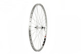 700c HYBRID Mach 240 Q/R Joytech Hub FRONT Wheel in Silver