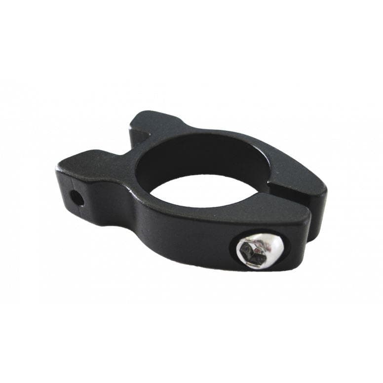 System EX Seatpost Clamp with Rack Mount - Black - 28.6mm