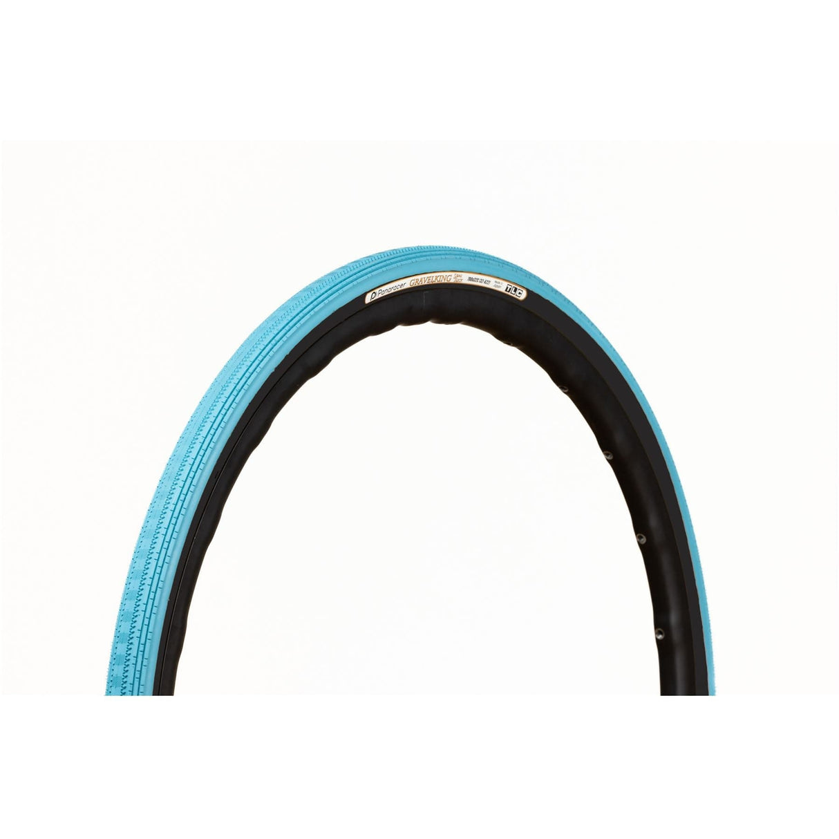 Panaracer Gravel King Semi Slick Colour Edition Tlc Gravel Tyre: Turquoise Blue/Black 700X43C