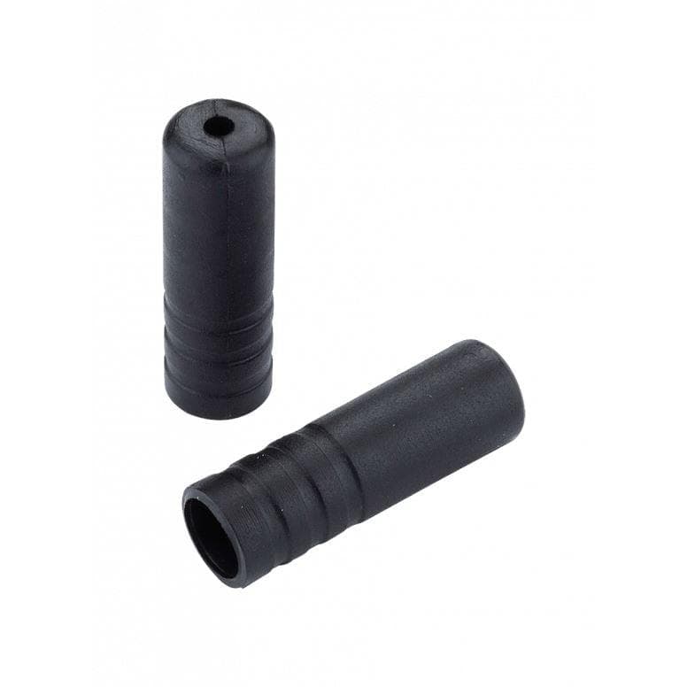 Jagwire End caps Open - 4mm Shift - Plastic - Black - 50 Pack