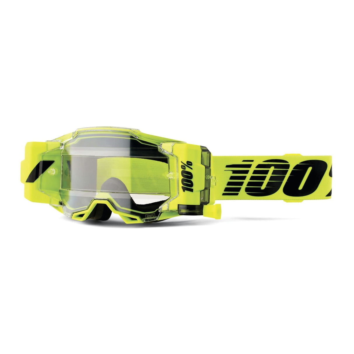 100% Armega Forecast Goggle Nuclear Citrus / Clear Lens