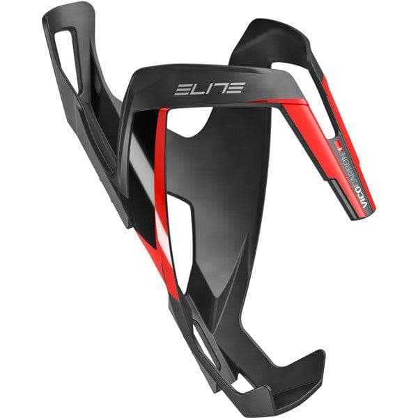 Elite Vico carbon bottle cage matt black / red