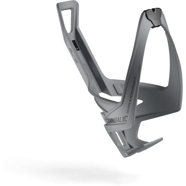 Elite Cannibal XC bottle cage matt grey / black