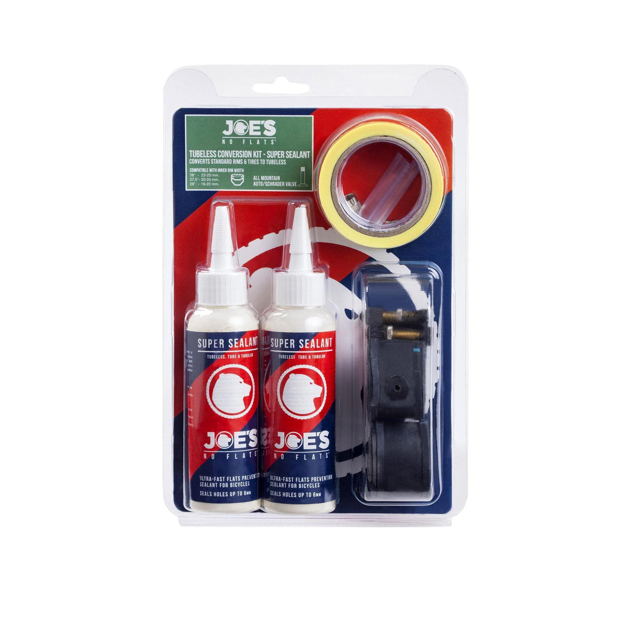 Joe'S No Flats Tubeless Conversion Kit (Super Sealant):  Xc