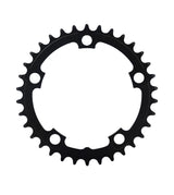 FSA Alloy Road Chainring (2x11, 110x34T, Black, 5h)