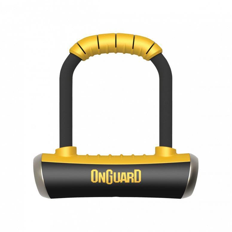 OnGuard Pitbull Mini Lock - Black/Yellow - 140mm