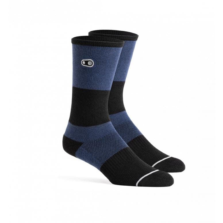 Crankbrothers Icon Casual Socks - Navy/Black - Small/Medium