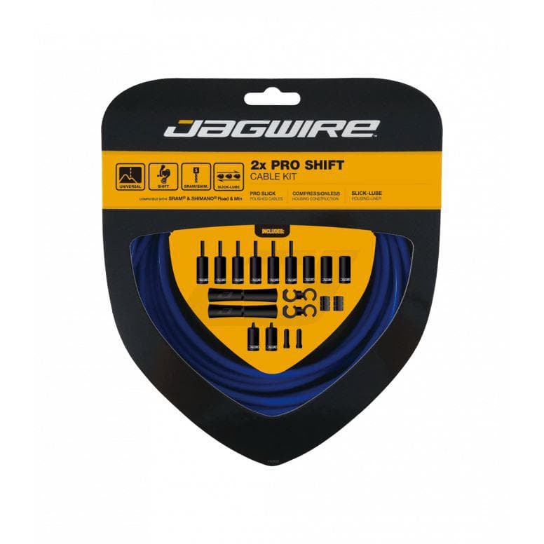 Jagwire Pro Shift Kit 2x - Blue