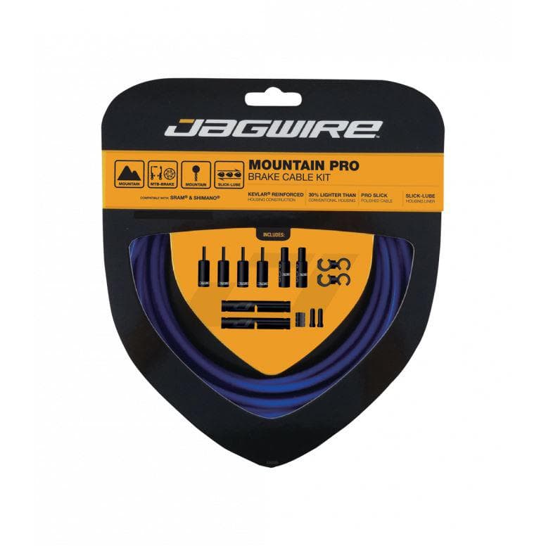 Jagwire Mountain Pro Brake Kit - Blue