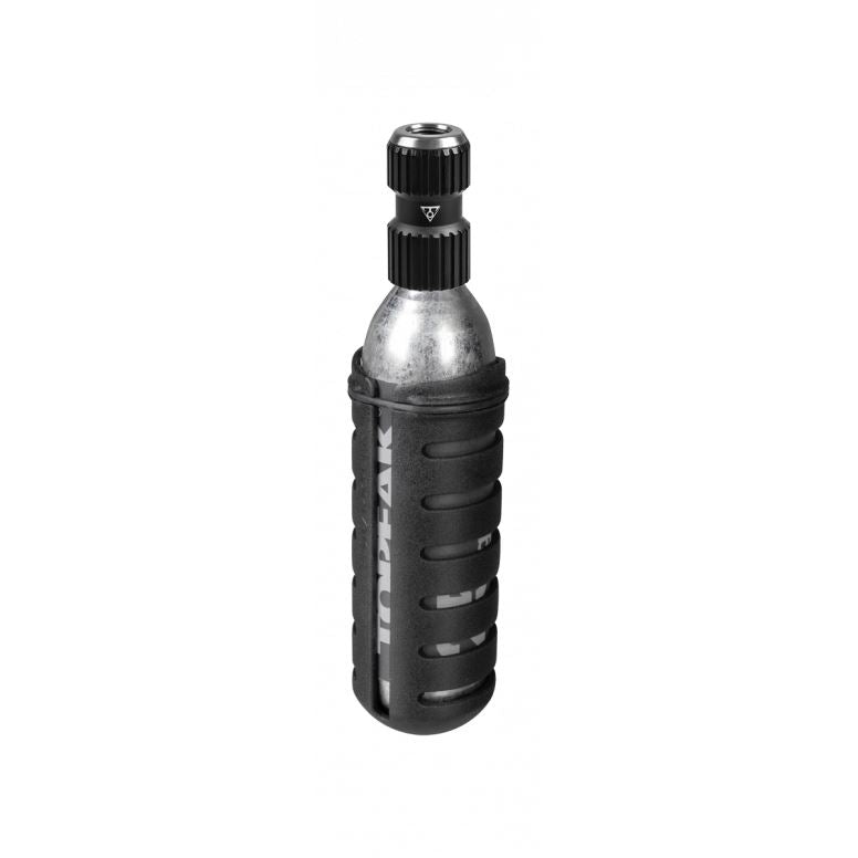 Topeak AirBooster Nano With 25g CO2 - Black