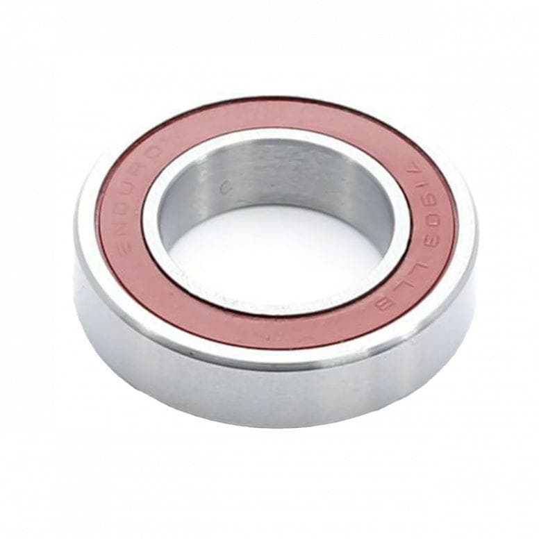 Enduro Bearings 71903 LLB - Ceramic Hybrid - Silver/Red - 7mm