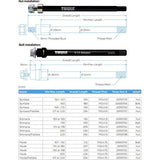 Thule Thru Axle 160 mm (M12 x 1.0) - Syntace; bolt fixing