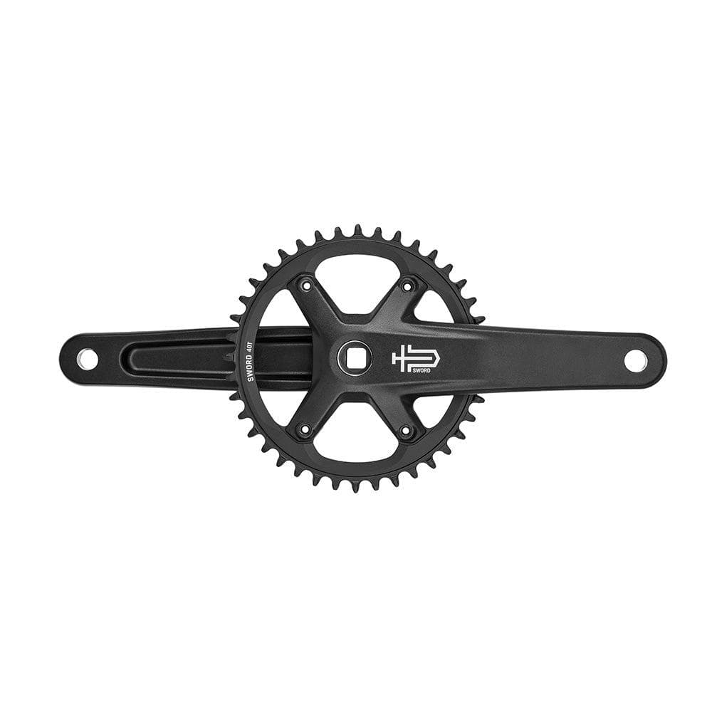 MicroSHIFT Sword Black 1x Crankset 172.5mm Black