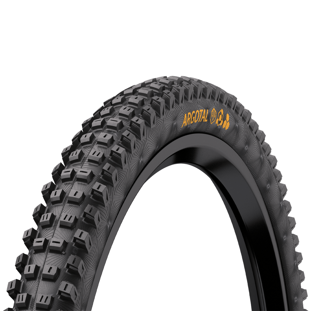 Continental Argotal Mountain Bike Foldable Tyre - 27.5 x 2.40 - Black - Downhill Casing / Super Soft Compound