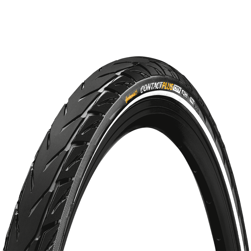 Continental CONTACT Plus City Urban / Tour Bike Wire Bead Tyre - 27.5 x 2.20 - Black