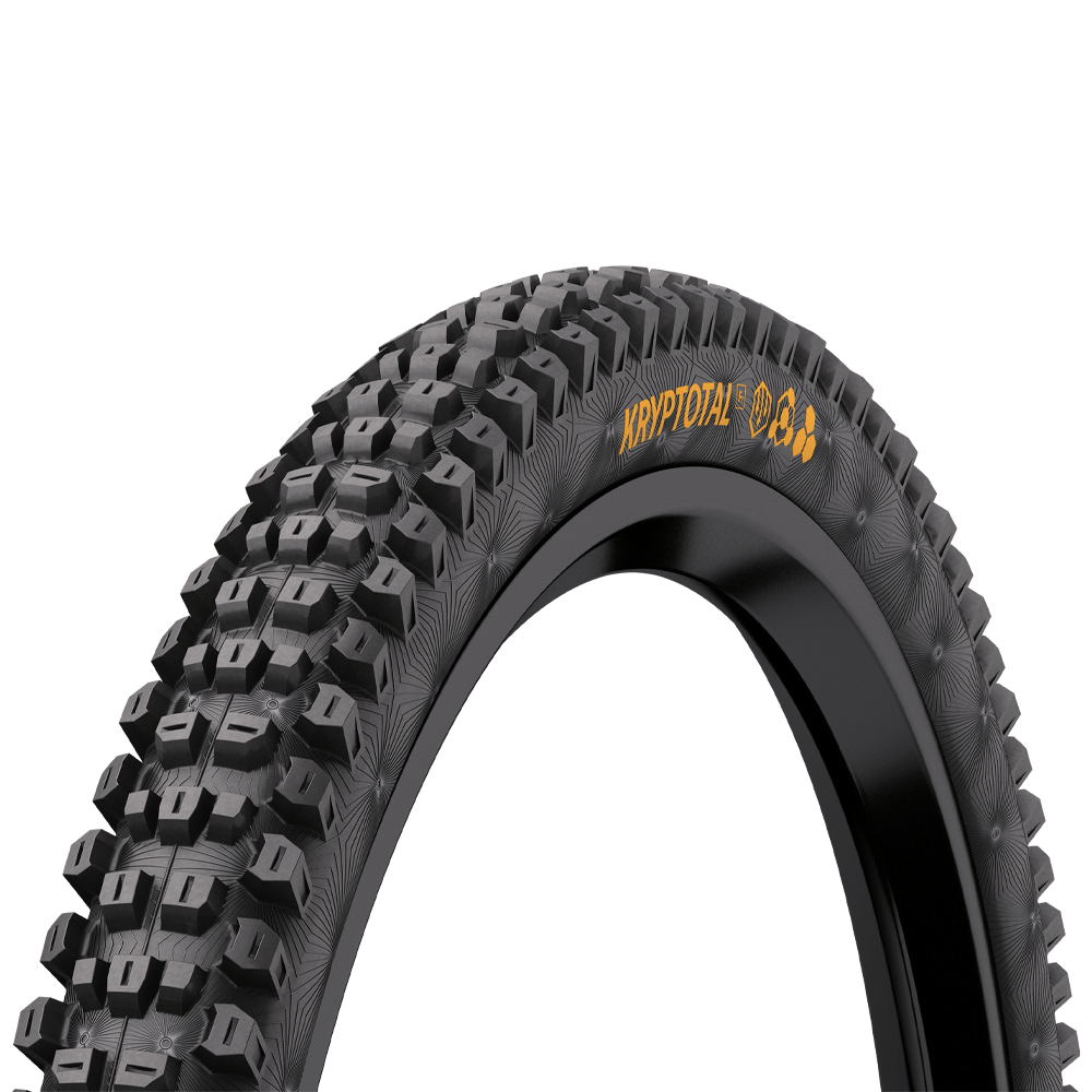 Continental Kryptotal-F Trail Mountain Bike Foldable Tyre - 27.5 x 2.40 - Black/Black - Endurance Compound