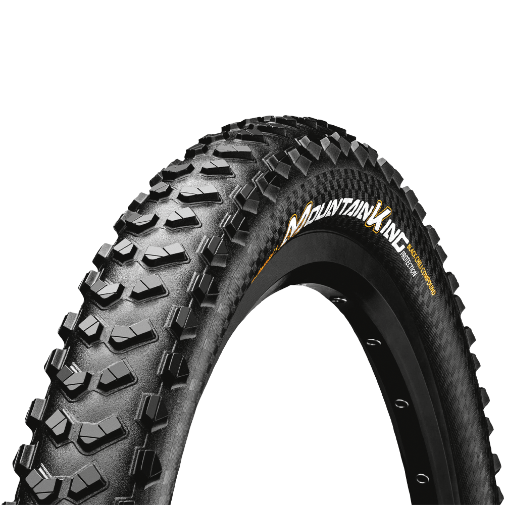 Continental Mountain King ProTection Mountain Bike Foldable Tyre - 26 x 2.30 - Black