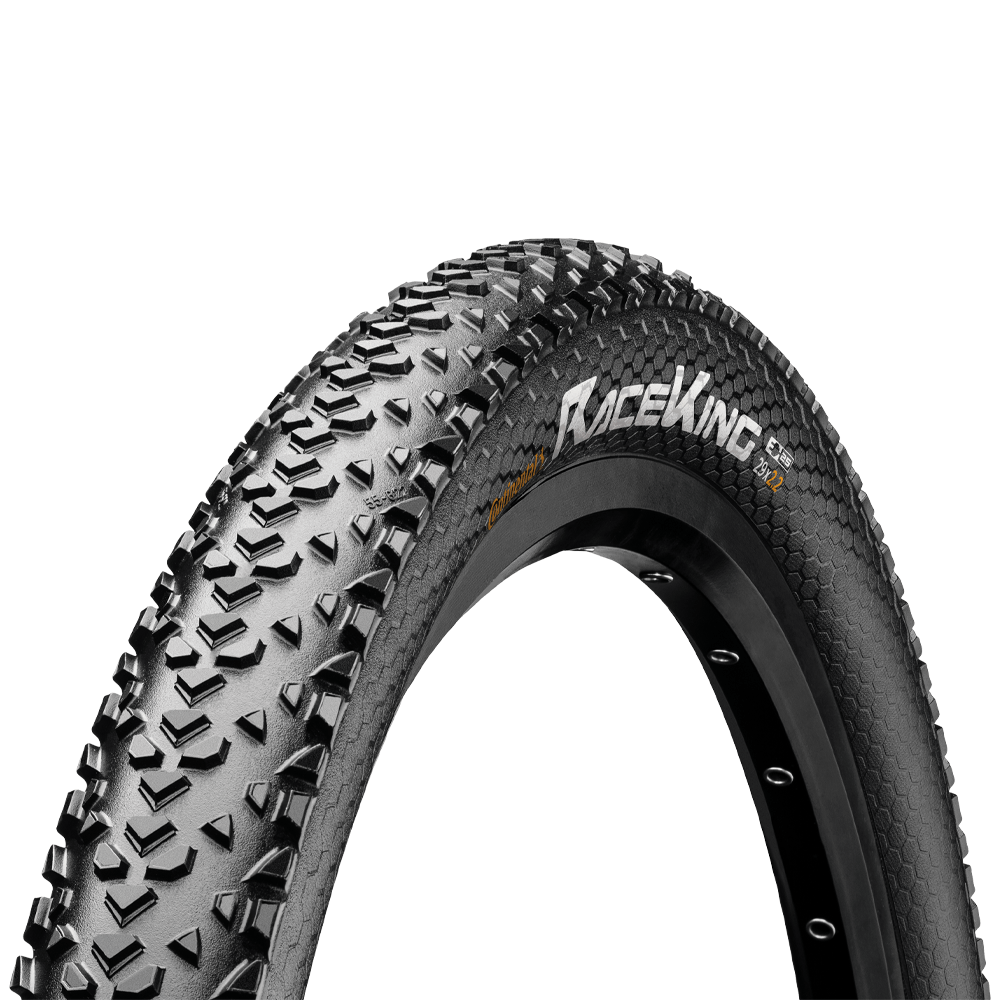 Continental Race King Mountain Bike Wire Bead Tyre - 27.5 x 2.00 - Black (Reflex Skin)