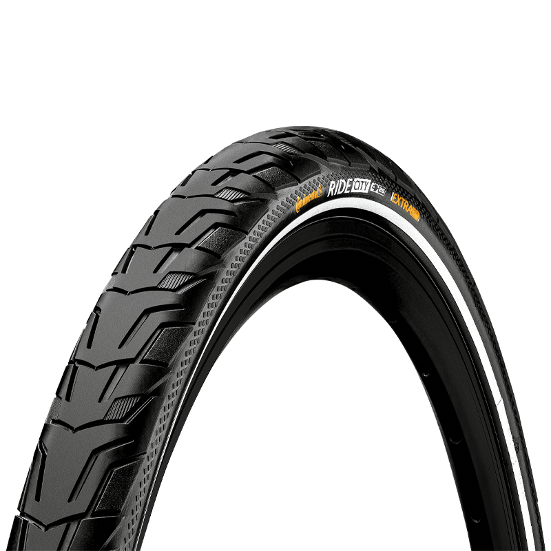 Continental RIDE City Urban / Tour Bike Wire Bead Tyre - 700 x 32C - Black