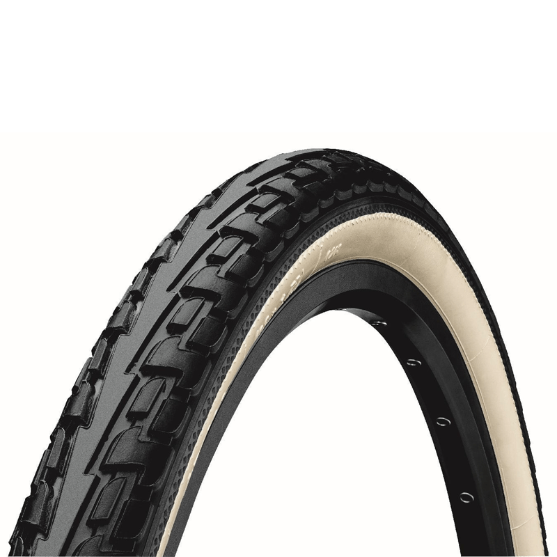 Continental RIDE Tour Urban / Tour Bike Wire Bead Tyre - 700 x 35C - Black / White