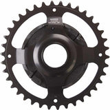 Shimano STEPS CR-ET600 chainring; 38T without chain guard; for chain line 50 mm; black