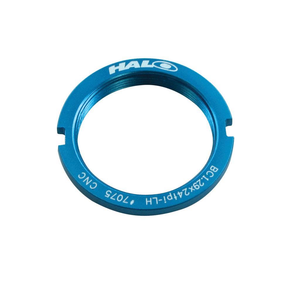 Halo Track Lockring Alloy 1.29"x24T Freewheel Blue