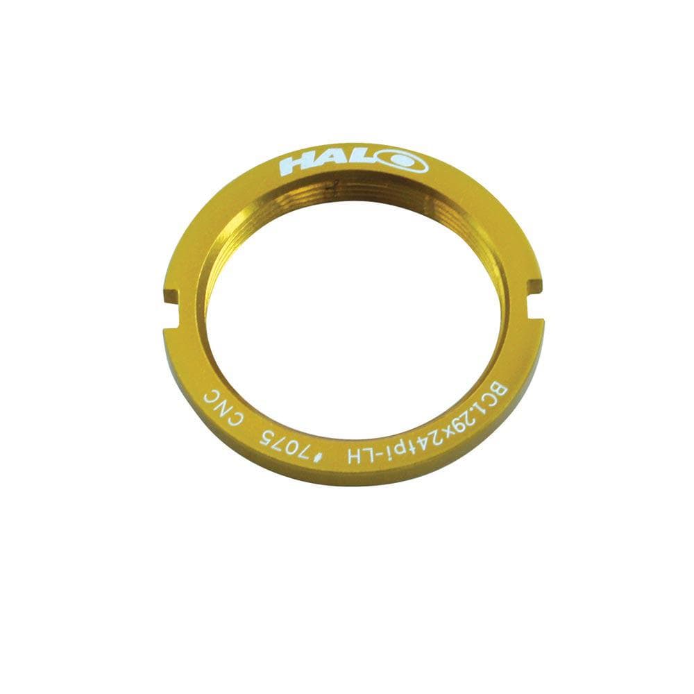 Halo Track Lockring Alloy 1.29"x24T Freewheel Gold