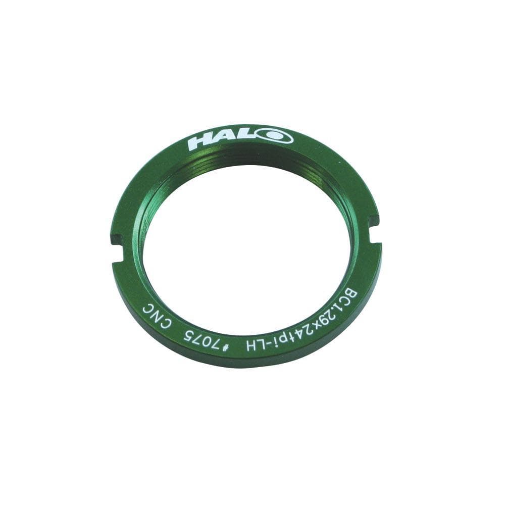 Halo Track Lockring Alloy 1.29"x24T Freewheel Green